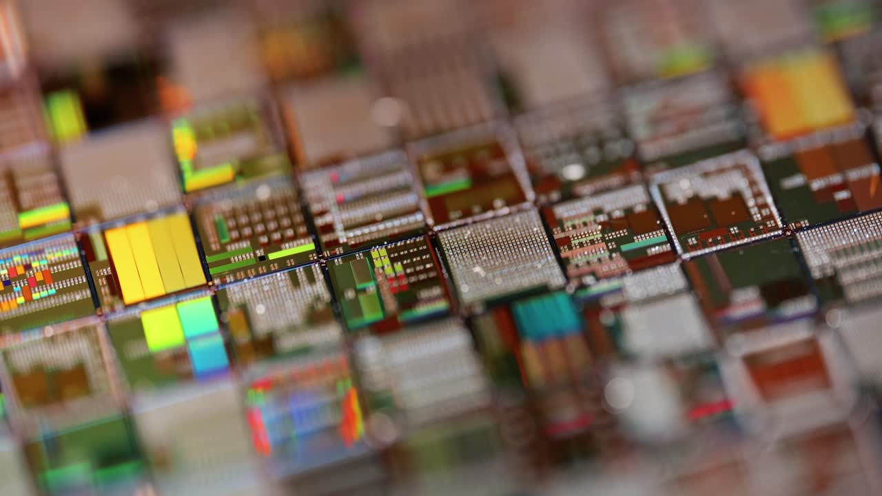 en electrónica, una oblea también llamada rebanada o sustrato es una fina rebanada de semiconductor, un silicio cristalino, utilizado para la fabricación de circuitos integrados