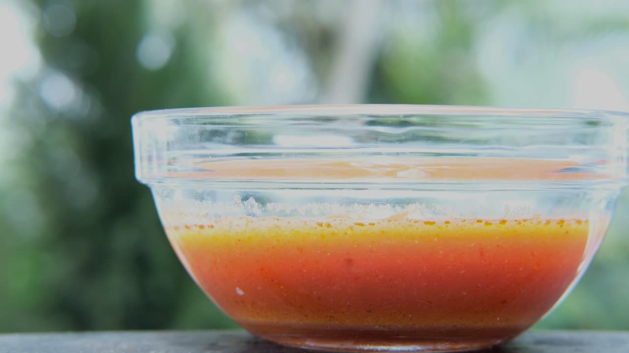 salsa para mojar con apio