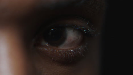 primer plano del ojo de una persona
