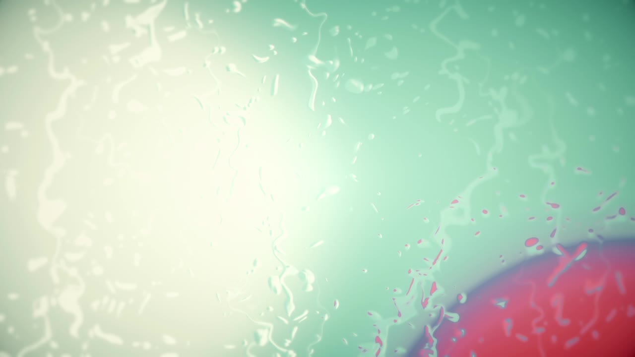 Splashing of Background Loop Red