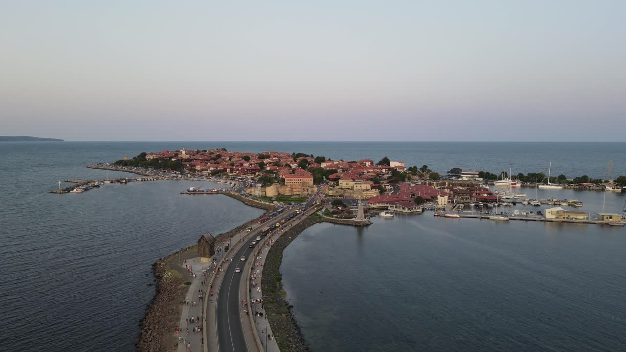 la ciudad antigua de nesebar en bulgaria