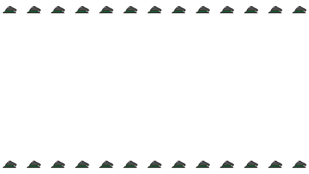 Pixel Art Witch Hat Frame Animated Overlay 1080p Transparent 30 fps (5).mov