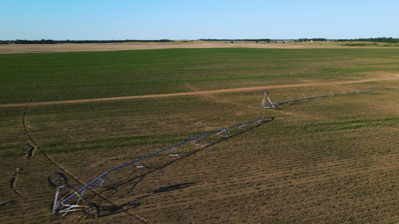 Center Pivot Irrigation in a Rural Landscape
