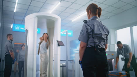 airport security check