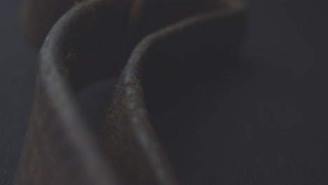 closeup shoot of old retro watch with background isolated on black