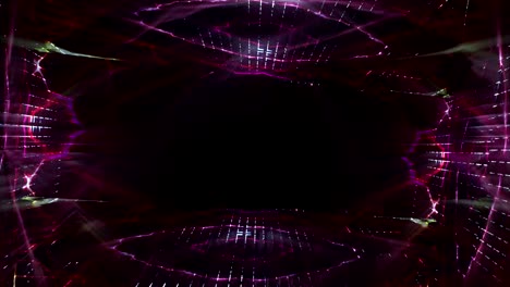 animación de fondo de luces coloridas