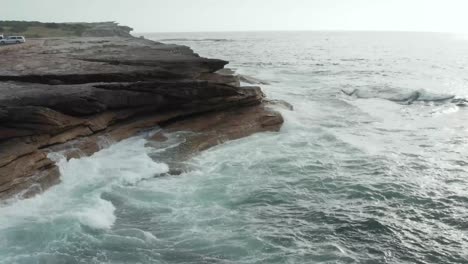 Texturas-De-Playa-Y-Roca-De-Clovelly-Sydney-Australia