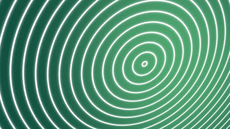 Animation of new collection text over white moving lines on green background