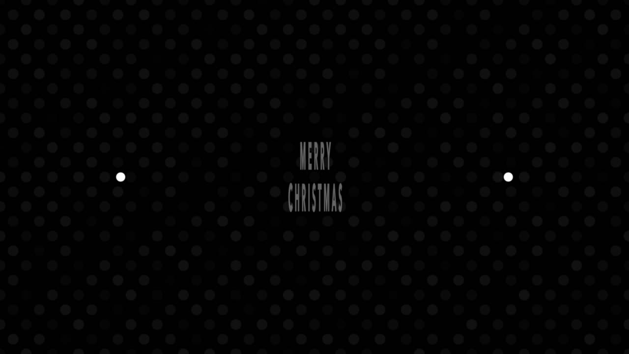 블랙 그라디엔트에서 현대적인 메리 크리스마스 텍스트