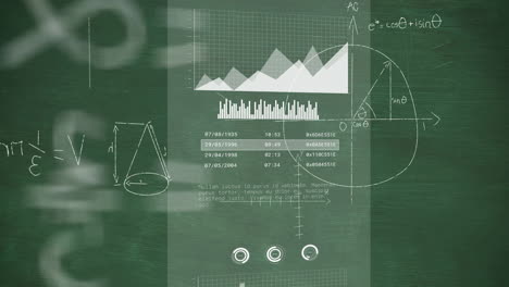 Animación-Del-Procesamiento-De-Datos-Sobre-Ecuaciones-Matemáticas