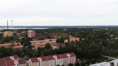 popular district of vallingby in stockholm, sweden