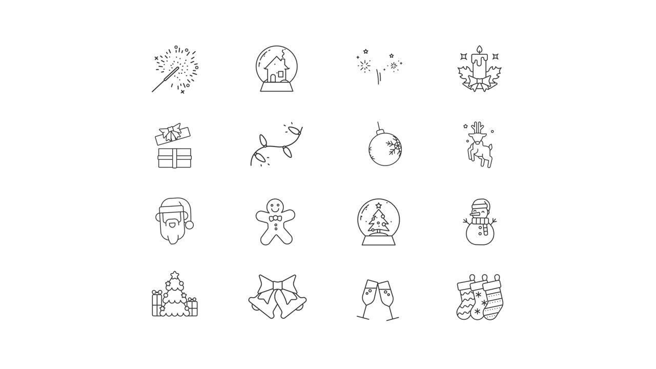 크리스마스 아이콘