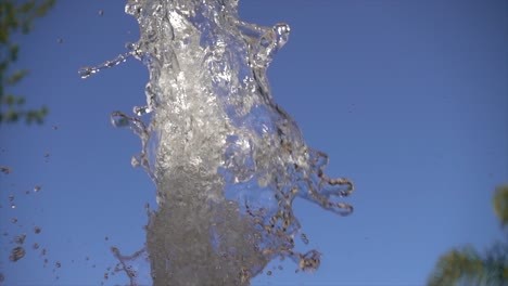 Water-Fountain-in-Blue-sky-Slow-Motion