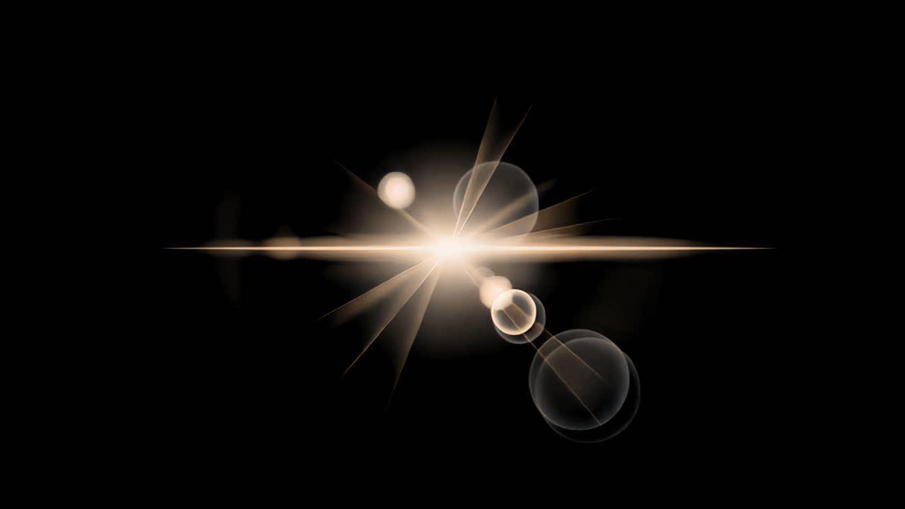 Radiant abstract light burst 4K video