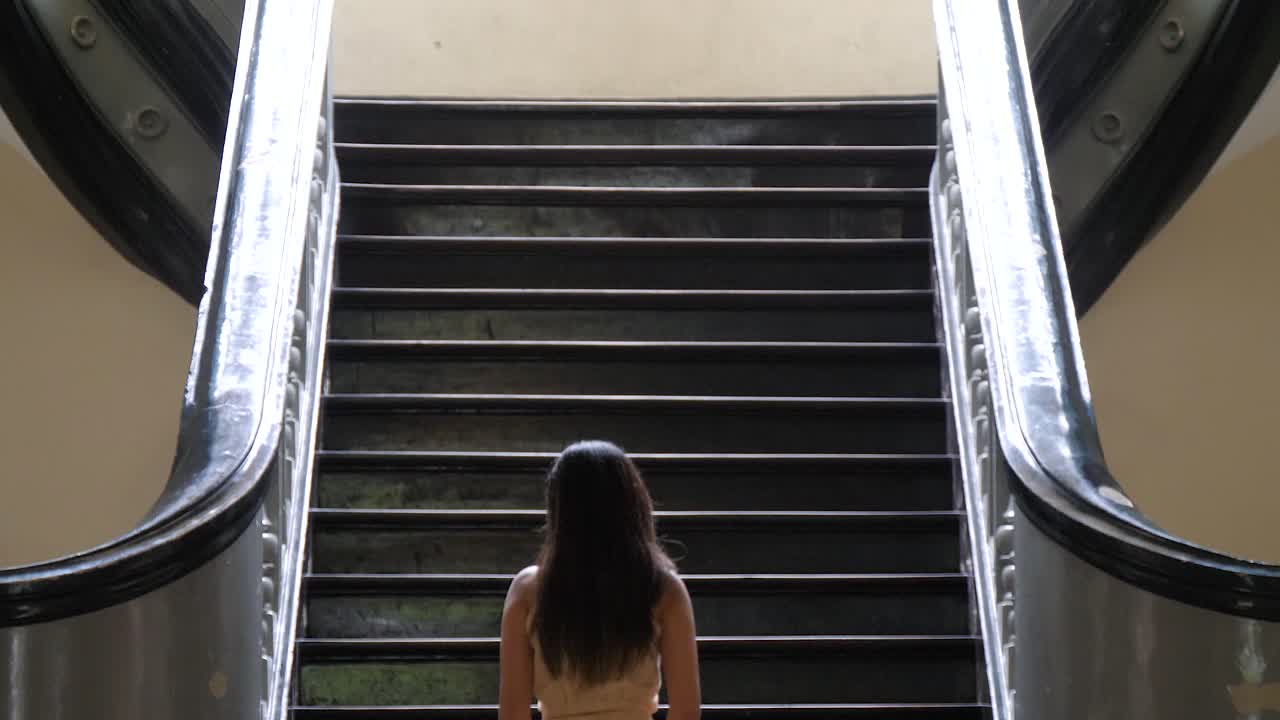 Young model, graceful movement, fashion shoot, luxury home, slow-motion