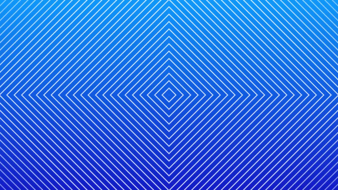 Sfondo astratto blu con linee a diamante concentriche