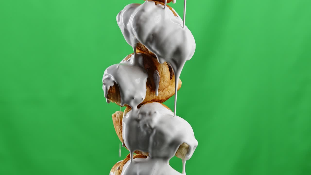 스테이클 된 글래즈 크로아산