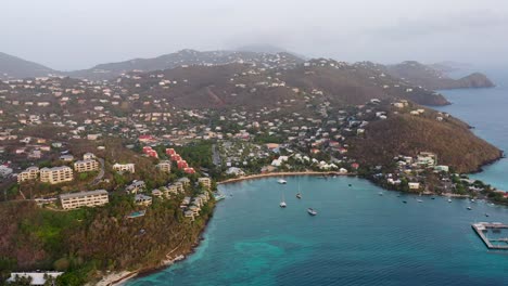 saint thomas in the virgin islands - tropical travel destination paradise