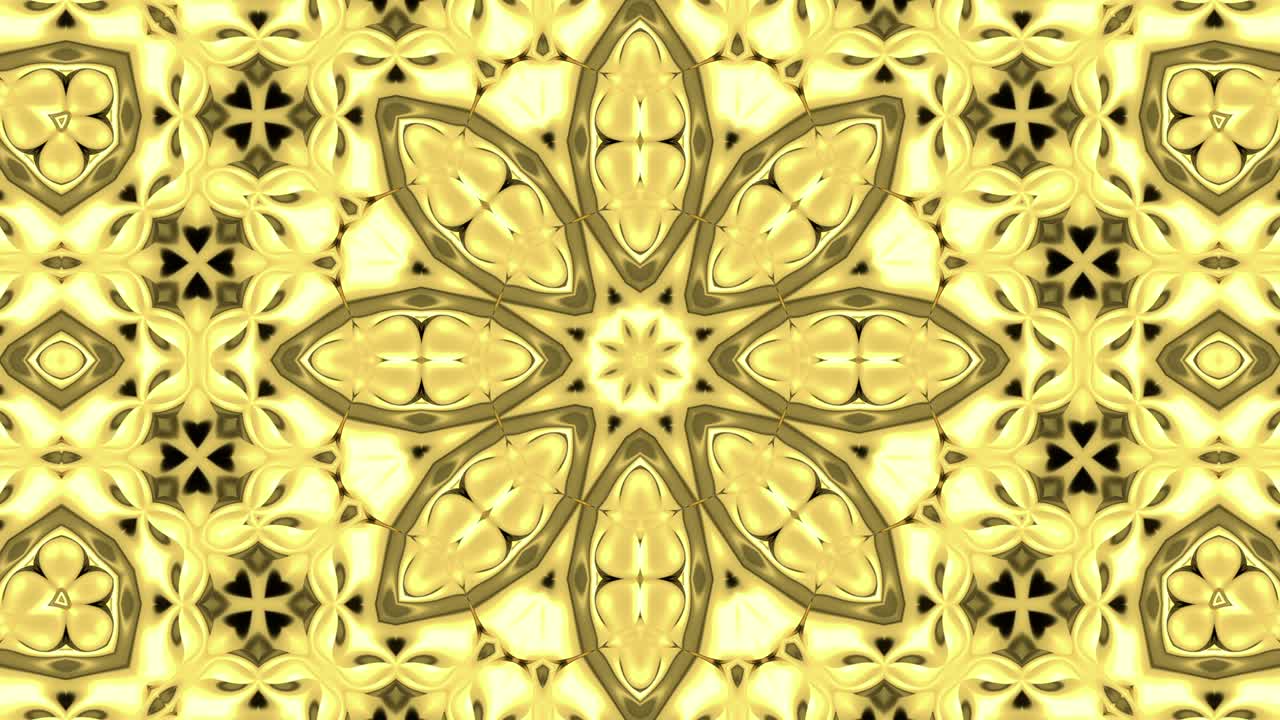 3d 루프 추상화 장식 배경, 몽환적인 트렌디 칼레도스코프