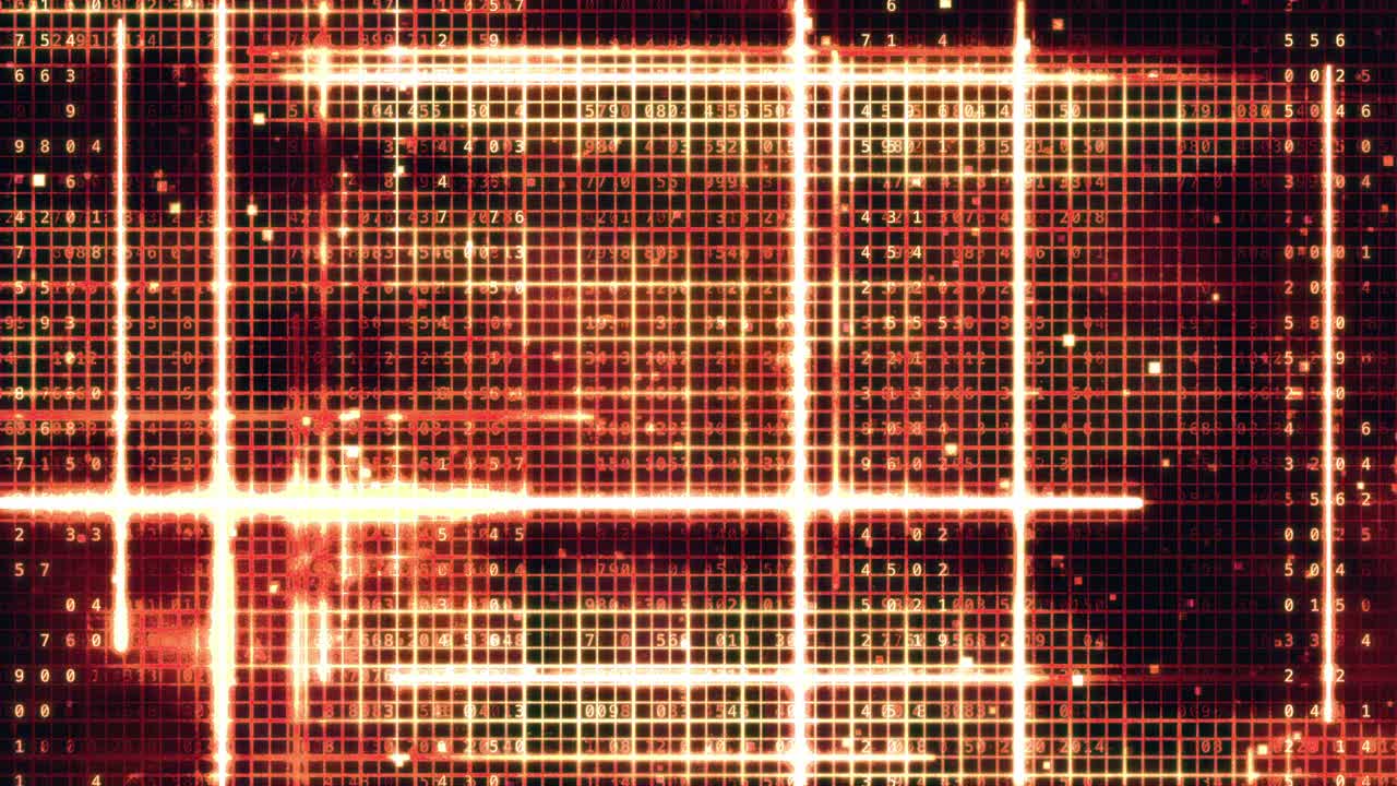 cuadrícula ruidosa y luces.