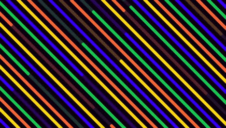 Diagonal-Absteigender-Bunter-Linienhintergrund