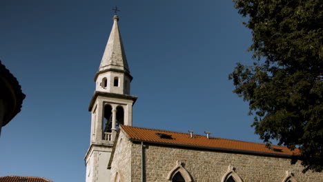 historic church in a european town