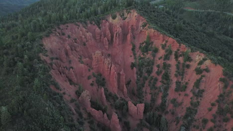 drone-flying-over-nebo-loop-rocks-Amazing-cinematic-for-background