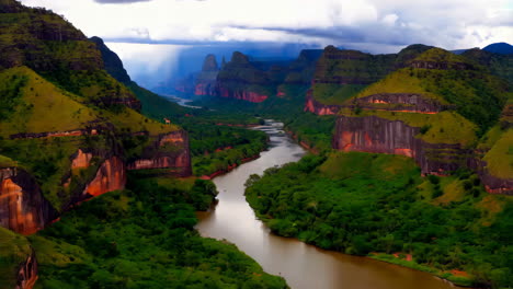 Breathtaking River Valley Scenery