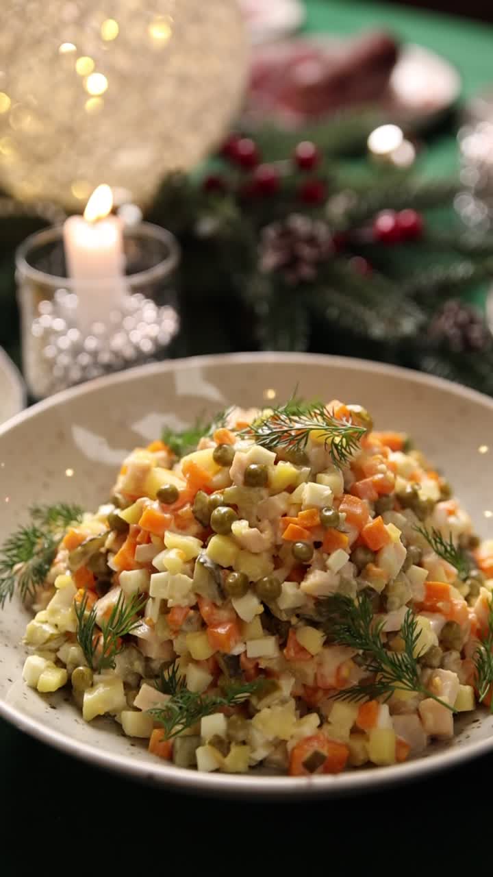 ensalada de navidad olivier