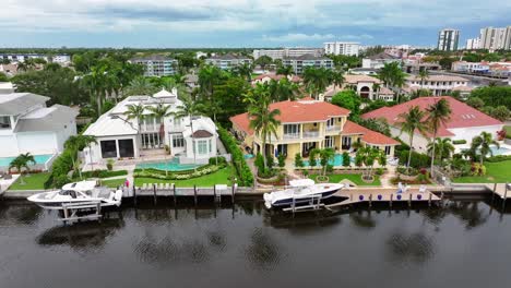 waterfront mansions with private docks in naples, florida