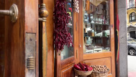 Groceries-placed-at-the-entrance-of-the-grocery-store