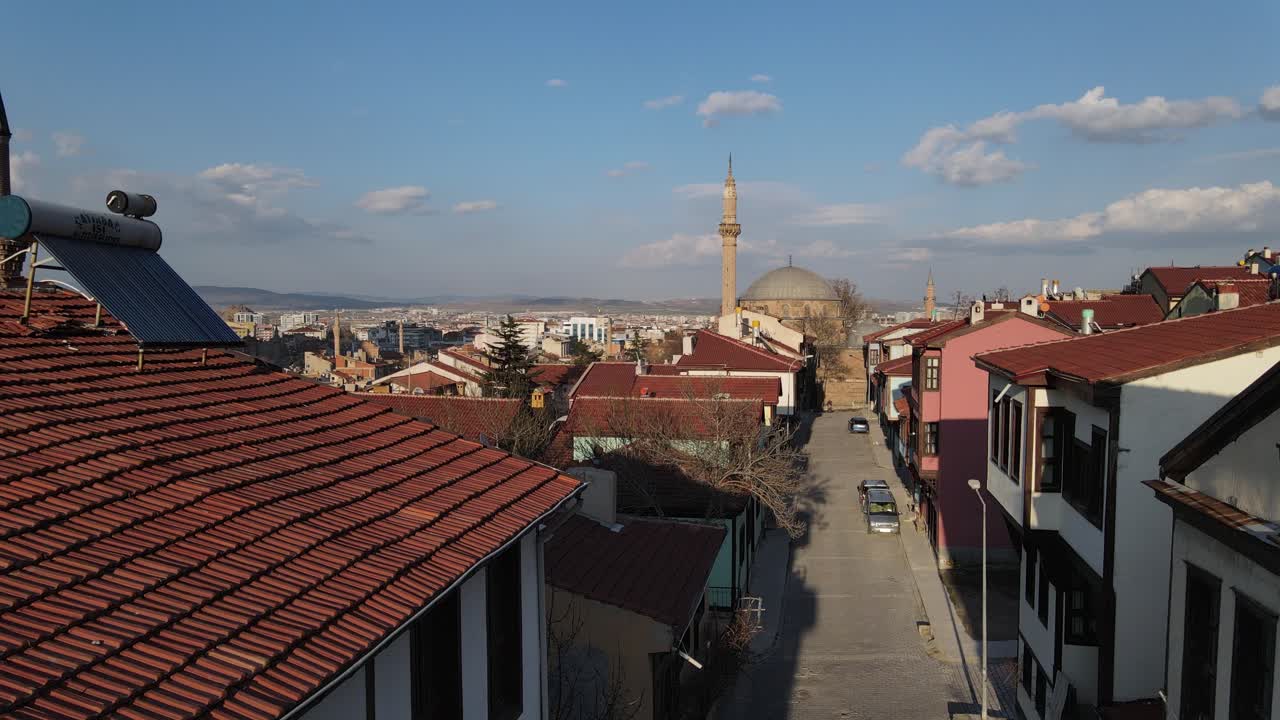 tejados de casas patrón de ciudad urbana