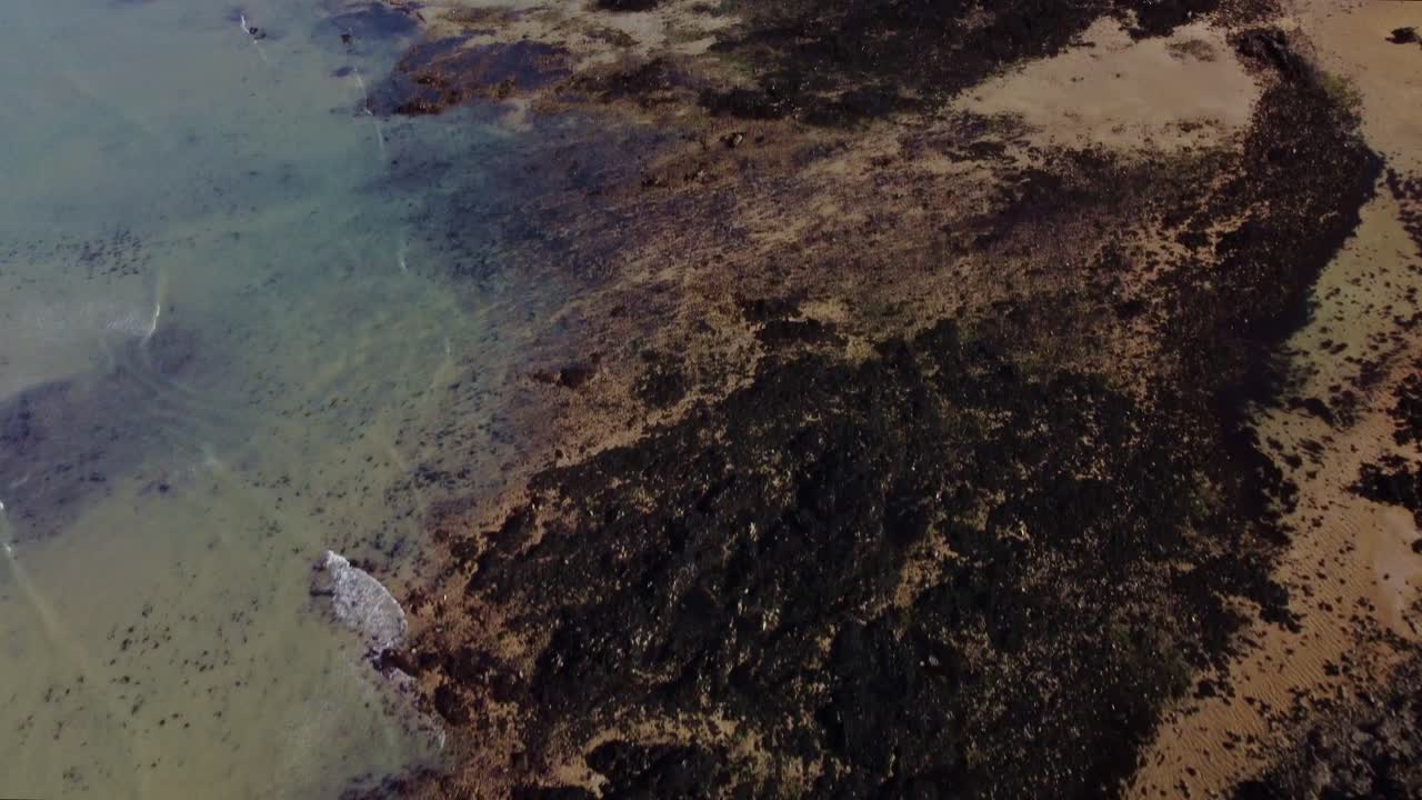 imágenes aéreas de drones en 4k sobre saint malo, gran bretaña, francia