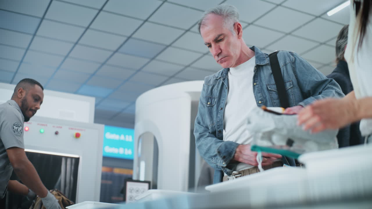 control de seguridad del aeropuerto