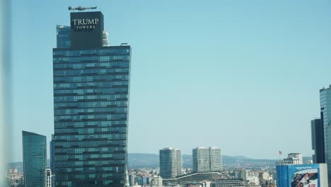 trump towers istanbul cityscape