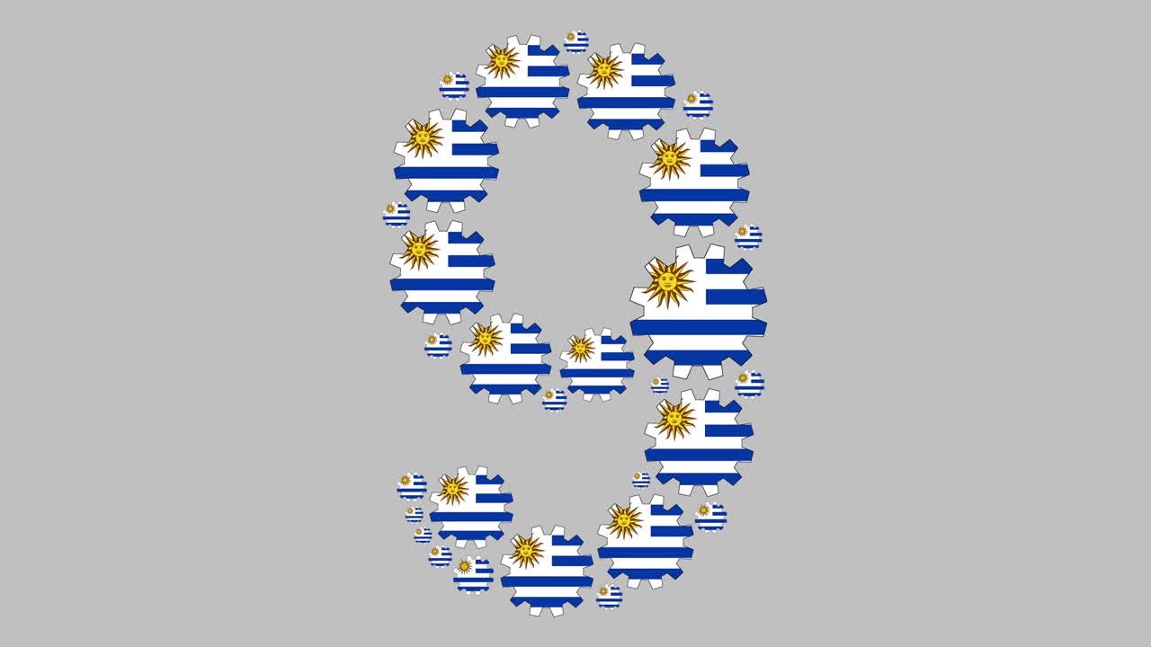 el número nueve uruguayo