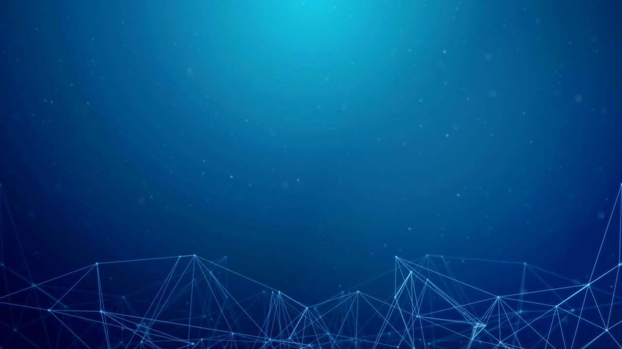 Abstract connecting innovation dots and line communication concept. Internet connections, cloud computing, neural network ,molecule DNA, Medical, global International loop Background.