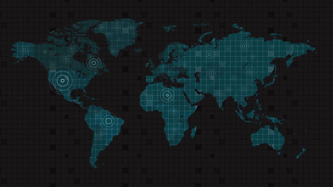 mapa del mundo en 4k con el fondo completo