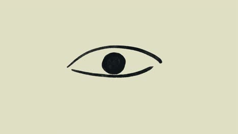 tears falling from eye, 2d animation