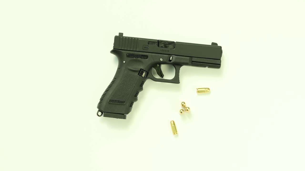 Glock Pistol with Ammunition