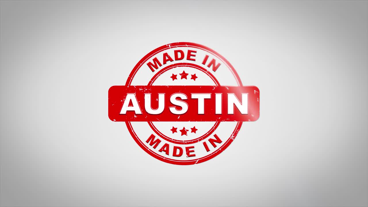 오스틴 우표로 만들어졌어