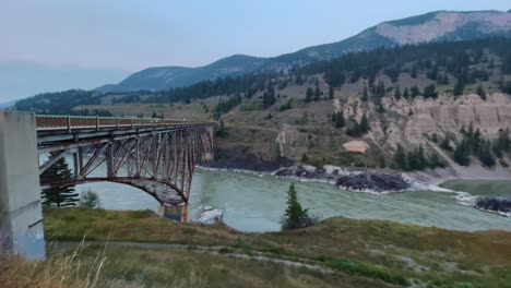 die fraser river patullo bridge, surrey, britisch-kolumbien