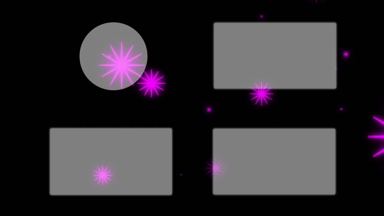 iluminación del objeto tarjeta final pantalla final gráficos de movimiento