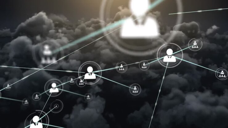 Connectors moving on clouds
