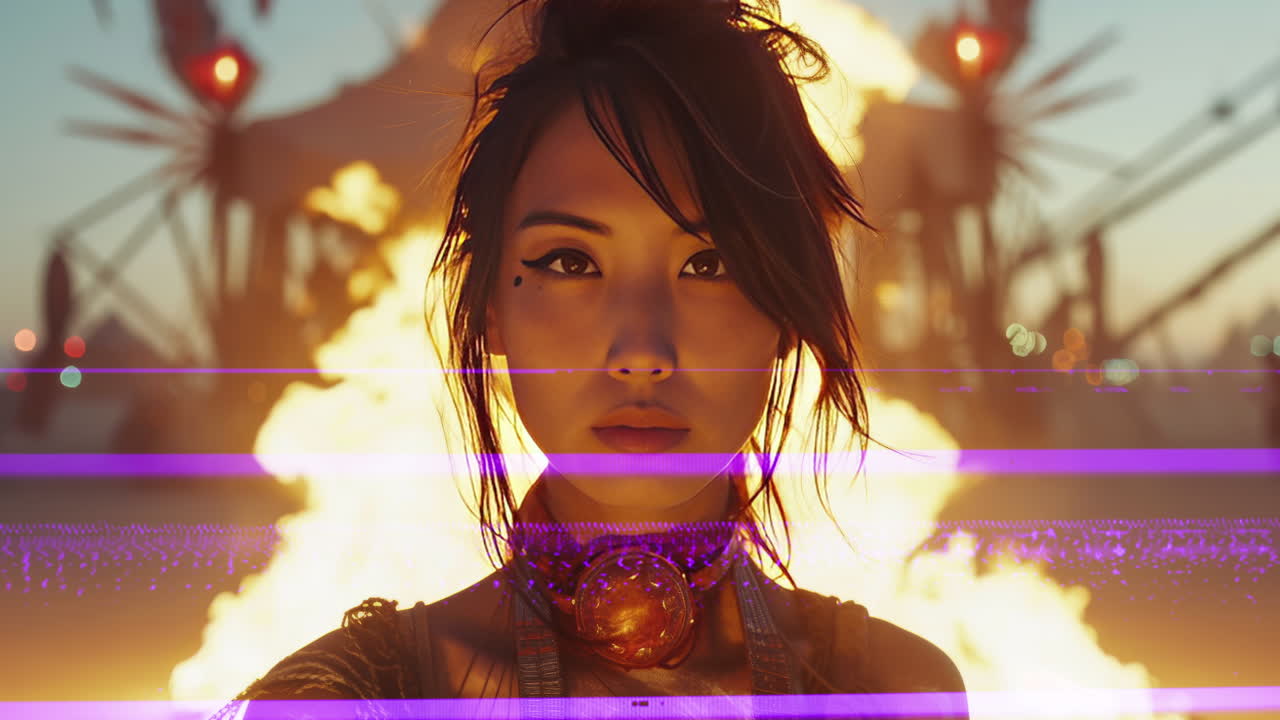 다양한 민족의 여성 헤드이 ai로 생성되었습니다.