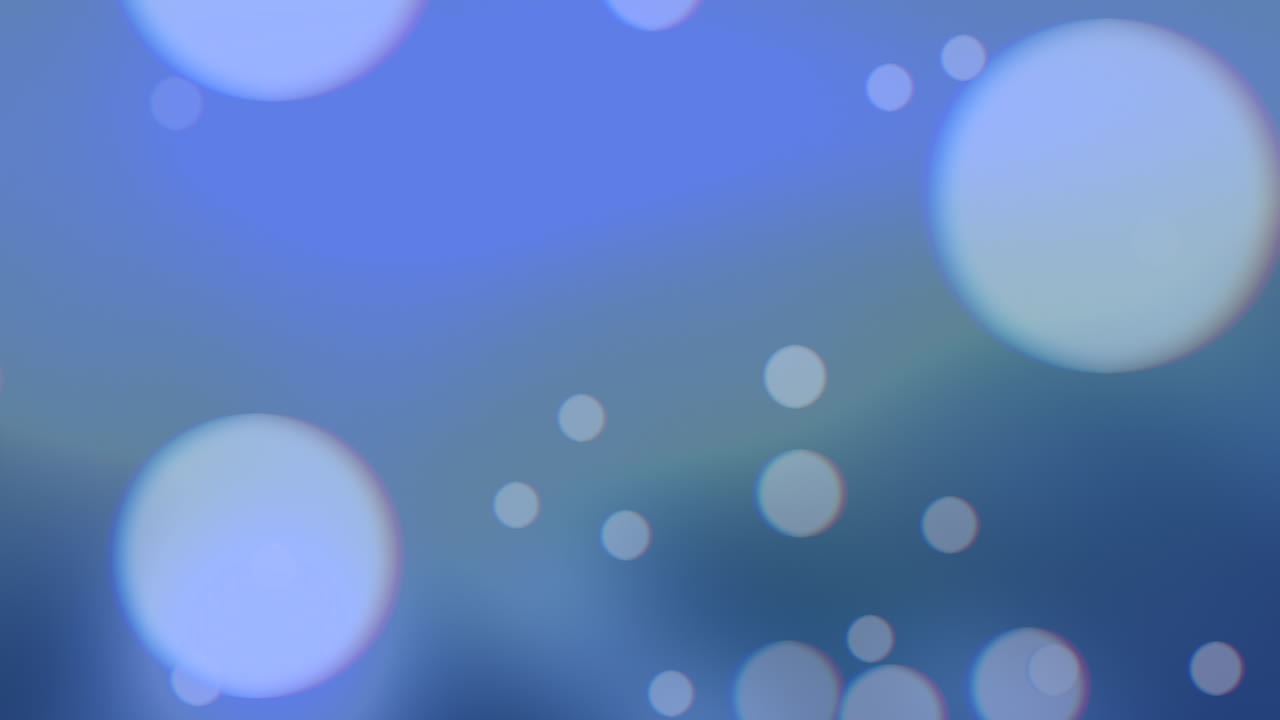 기발한 거품으로 가득 찬 파란색과  ⁇ 색 배경