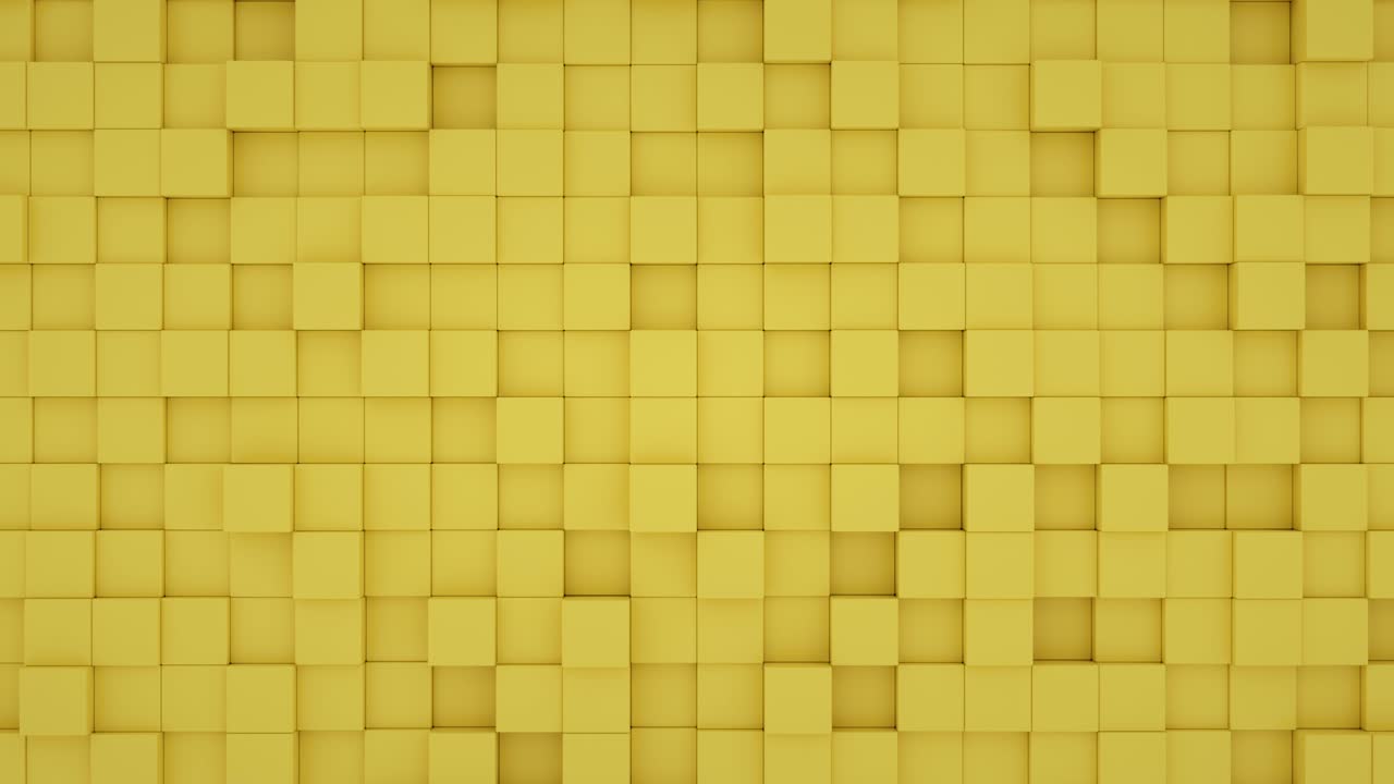 4k cubo abstracto bloque de pared en bucle