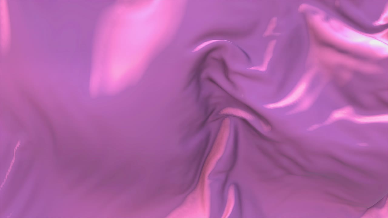 306 pink flag waving in wind slow motion animation 4k realistic fabric texture flag smooth blowing