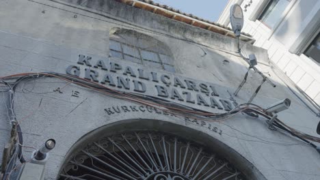 kapalicarsi grand bazaar exterior detail