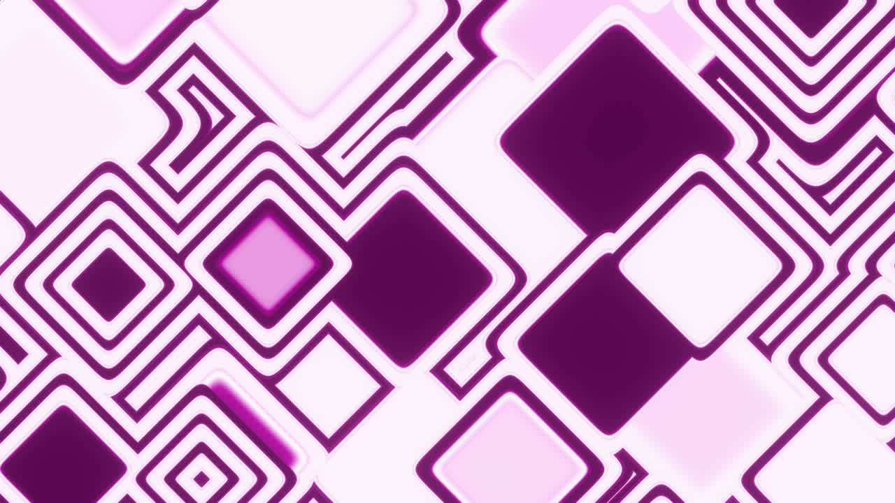 cuadrados rosados y negros pulsantes